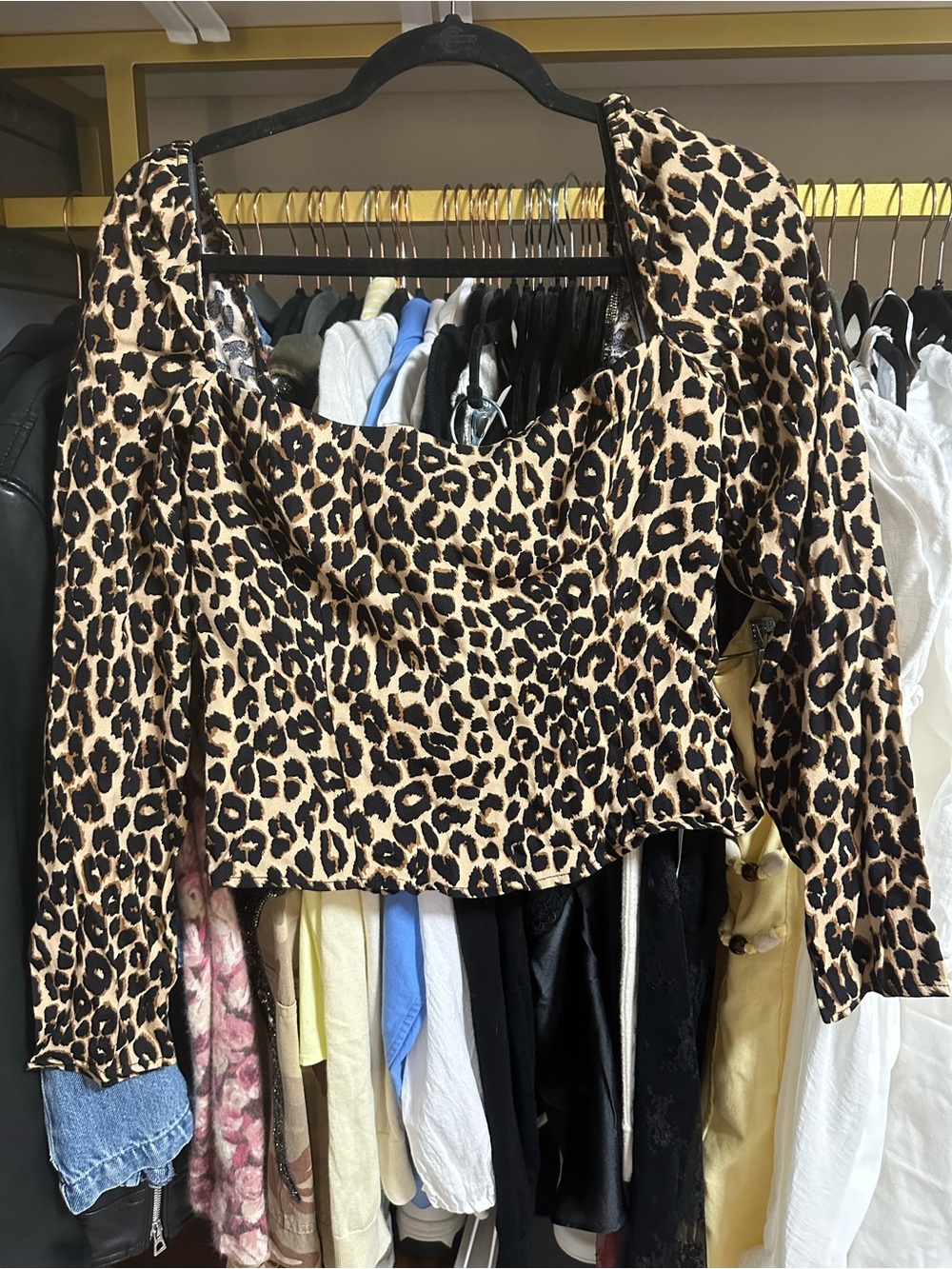 Reformation Leopard Print Top🐆